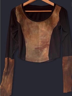 SML Long Sleeve Scoop Neck Top